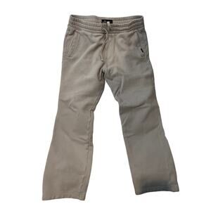 Hollister Cream Beige Sweatpants Mens L